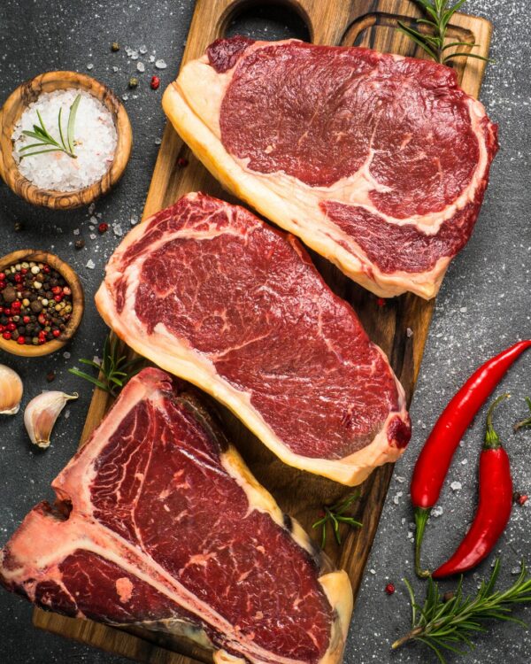 Premium Steak Pack including Ribeye Scotch Fillet Eye Fillet T-bone Rump Steaks